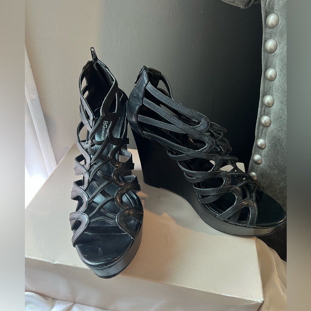 Bcbgeneration Wedge Platform Sandals - image 2